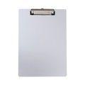Universal Aluminum Clipboard with Low Profile Clip, 1/2" Capacity, 8x11.5 Sheets UNV40301